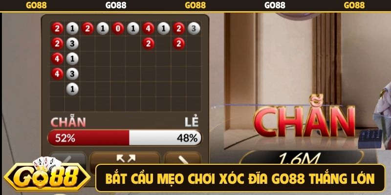 Bắt cầu mẹo chơi xóc đĩa Go88 thắng lớn