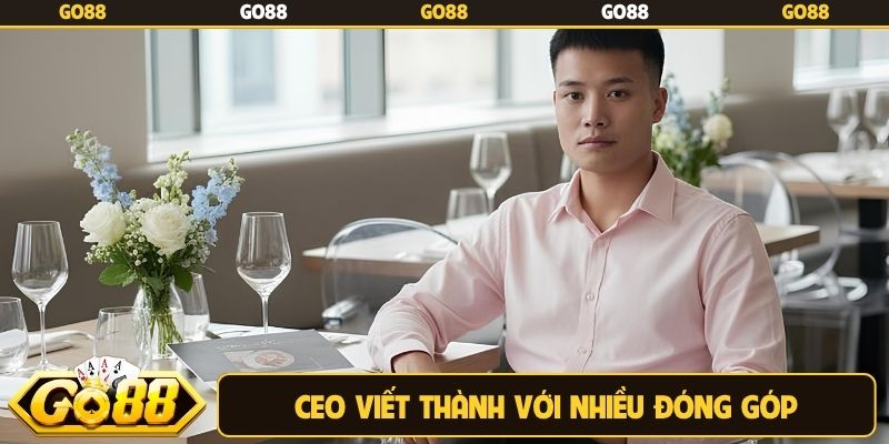CEO Viết Thành với nhiều đóng góp trong lĩnh vực