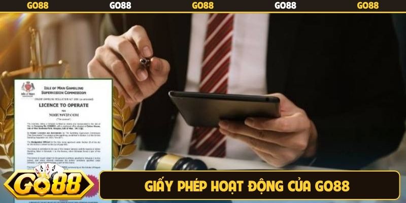 Giấy phép hoạt động của Go88
