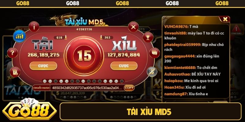 Tài xỉu MD5