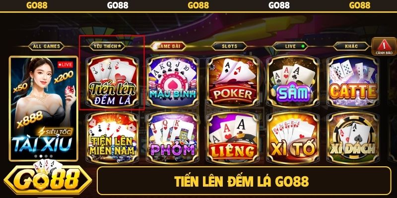 Tiến lên đếm lá Go88